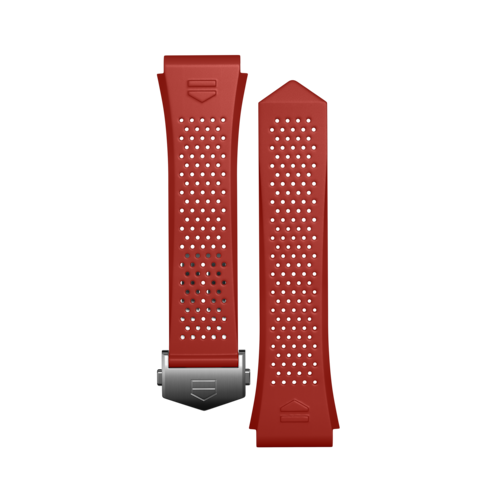 Red Rubber Strap 45 mm