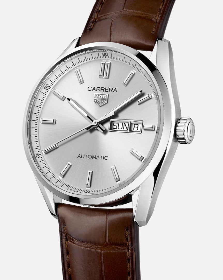 TAG Heuer Carrera Day-Date - Steel - 41 mm