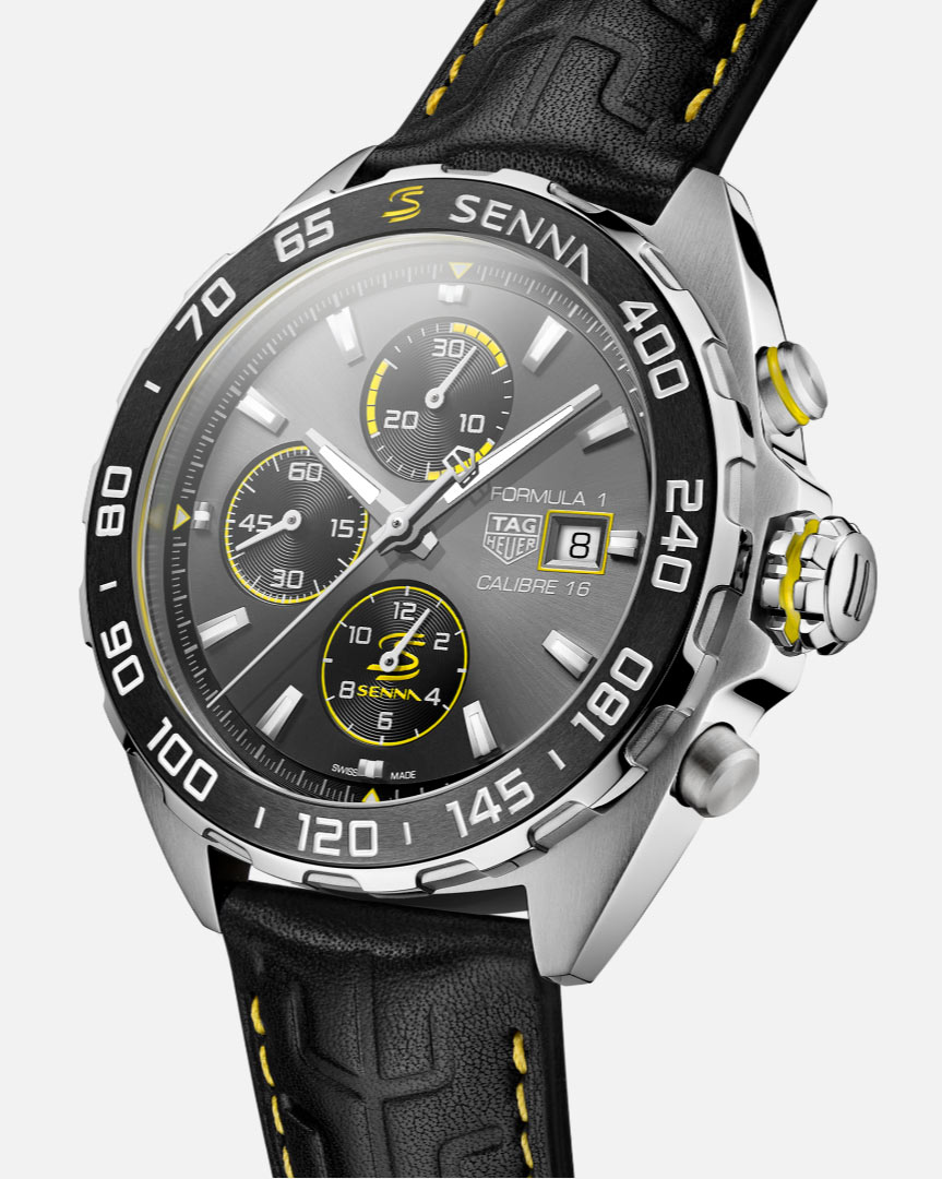 TAG Heuer Formula 1 x Senna Quartz Chronograph 43mm Watch - CAZ101AJ.FC6487
