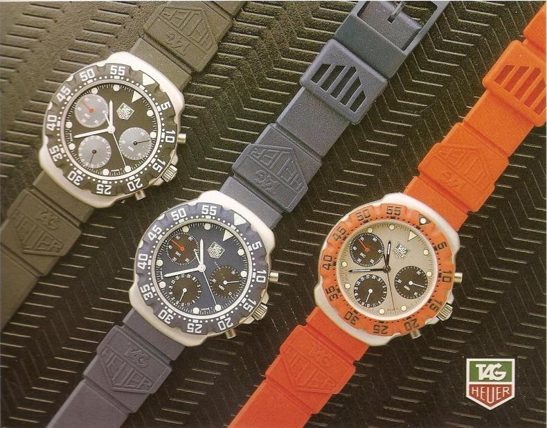 Tag Heuer F1 Watches Through The Ages - VintageTimeWatches