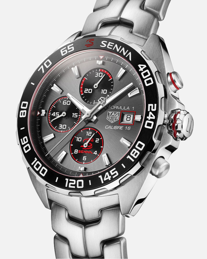 TAG Heuer honours Senna with a new Special Edition of the Formula 1