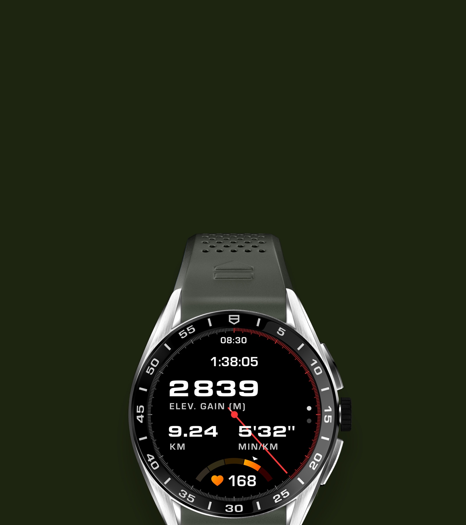Tag Heuer Connected Analog-Digital Men's Smart Watch SBR8010