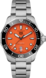 TAG Heuer Aquaracer  Keine Farbe Edelstahl Edelstahl Orange