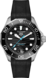 TAG Heuer Aquaracer Schwarz Kautschuk Edelstahl Schwarz