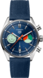 TAG Heuer Carrera  Blau Stoff Edelstahl Blau