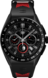 TAG Heuer Connected Schwarz und Rot Kautschuk Titan