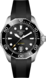 TAG Heuer Aquaracer     Schwarz Kautschuk Edelstahl Schwarz