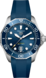 TAG Heuer Aquaracer     Blau Kautschuk Edelstahl Blau