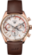 TAG Heuer Carrera Braun Leder Gold 5N Beige