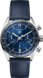 TAG Heuer Carrera   Blau Leder Edelstahl Blau