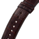 泰格豪雅卡莱拉系列42毫米腕表棕色鳄鱼皮表带