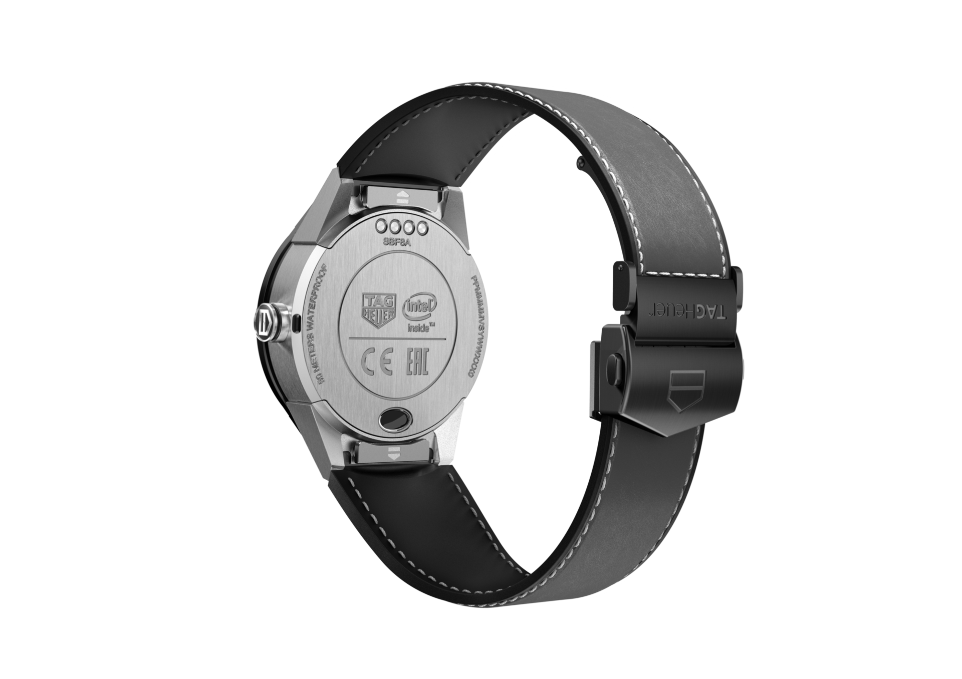 Tag Heuer Reloj inteligente digital de cuarzo para hombre con cronógrafo  conectado SBF8A8001.11EB0128, Reloj inteligente, cronógrafo, reloj