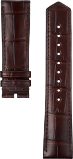 Bracelet en cuir d'alligator marron TAG Heuer Carrera 42MM
