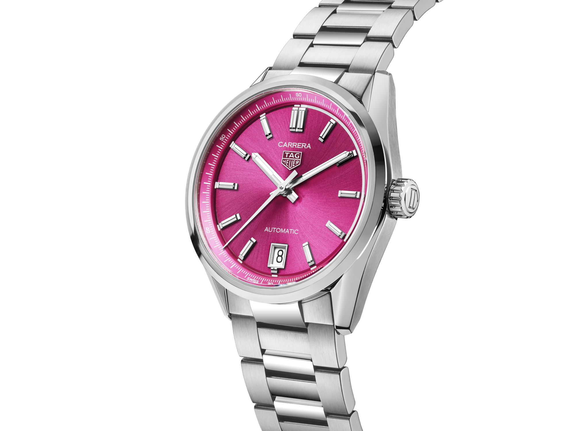 Light Pink Shade Round Dial With Trendy Magnetic Strap Wrist Watch For  Ladies Gender: Women at Best Price in Jammu Tawi | Gujral Gift House