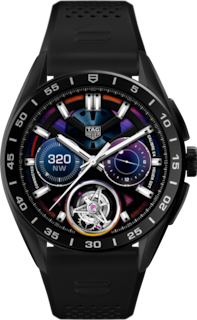 TAG Heuer Connected Calibre E4 - チタン製ケース - 45 mm - ブラック 