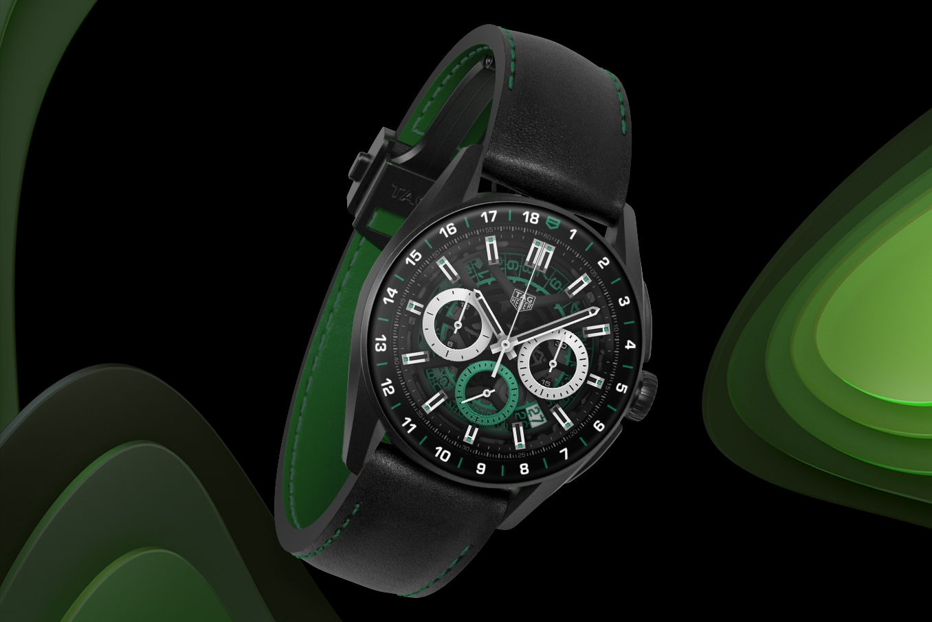 TAG Heuer Connected Calibre E4 Golf Edition - グレード2チタン製 