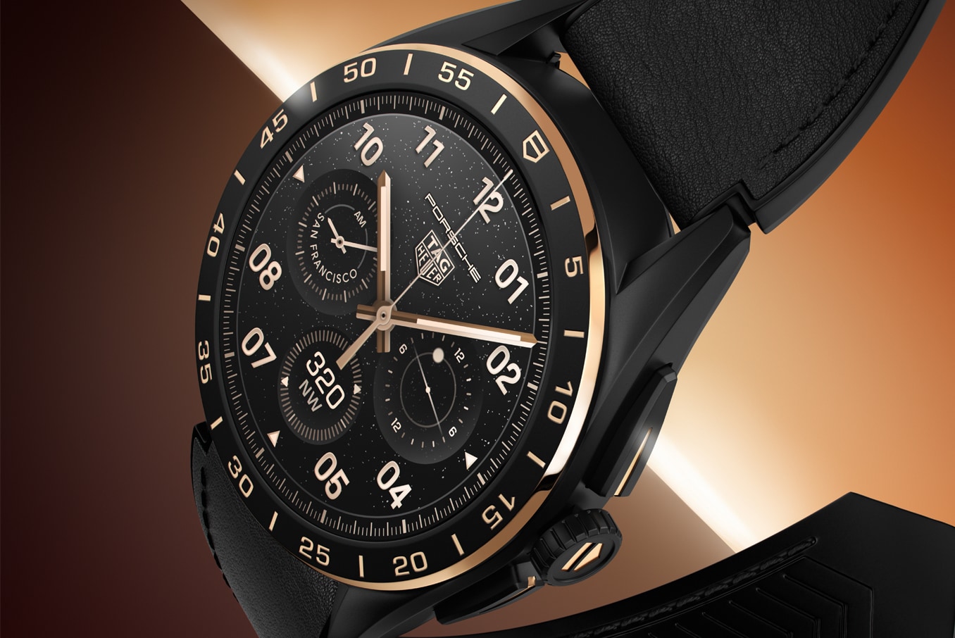 TAG Heuer Connected Calibre E4 Bright Black Edition - チタン製 