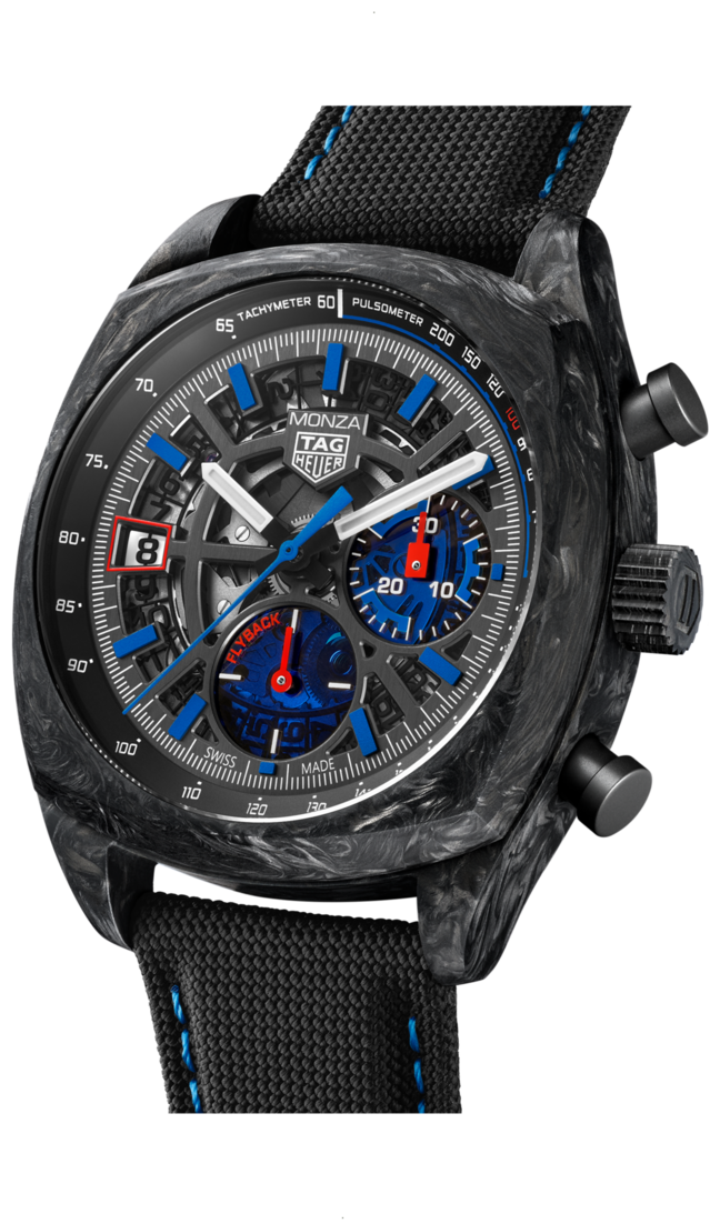 Frédéric Arnault Wears TAG Heuer's Monza Flyback Chronograph 