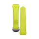 Cinturino in caucciù giallo lime Calibre E4 45mm