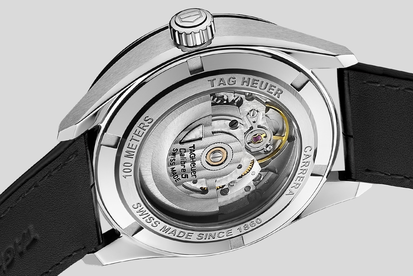 Tag Heuer Carrera Automatic Grey Dial Men's Watch WBN2111-BA0639