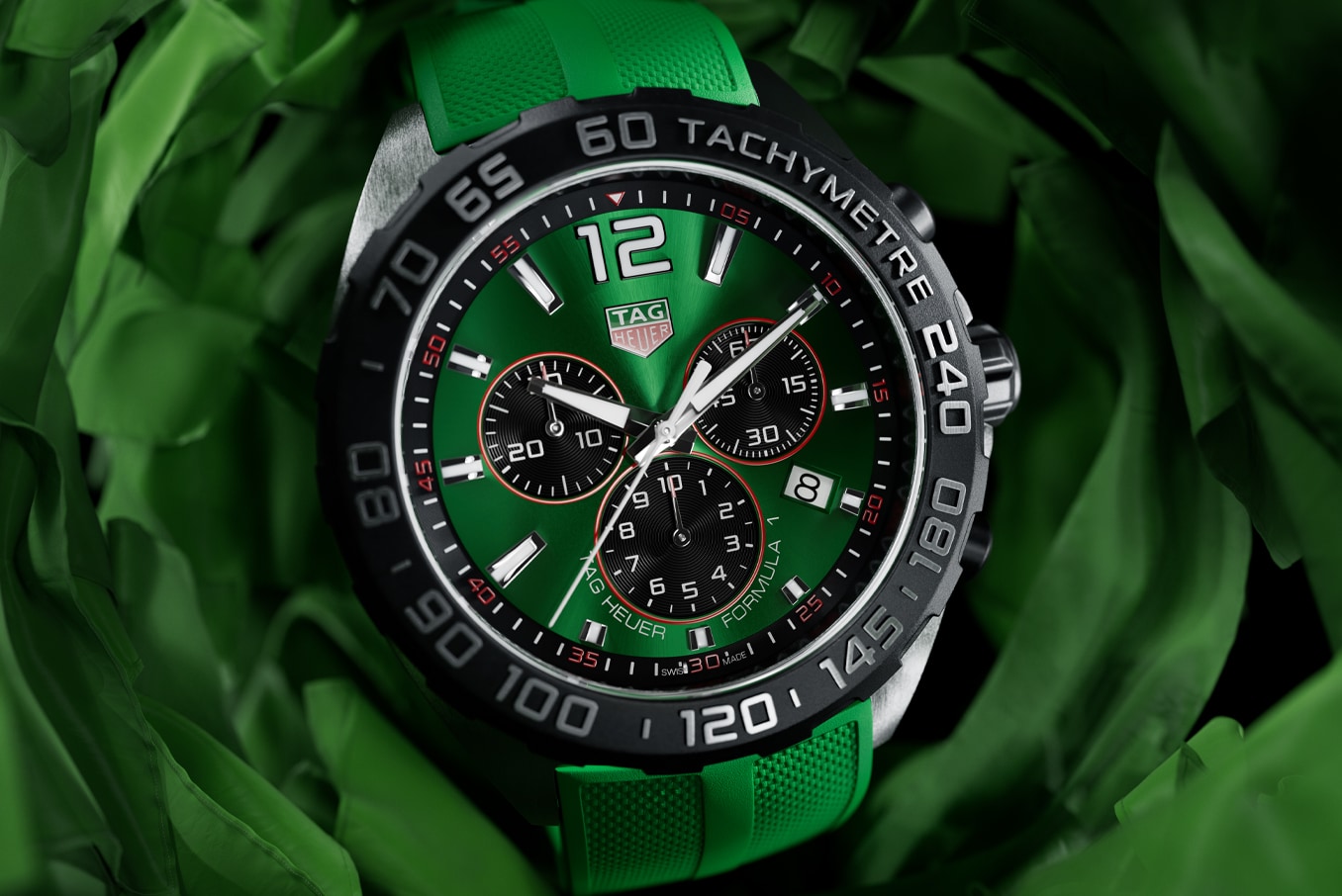 タグホイヤー フォーミュラ1 グリーン 緑 - 時計