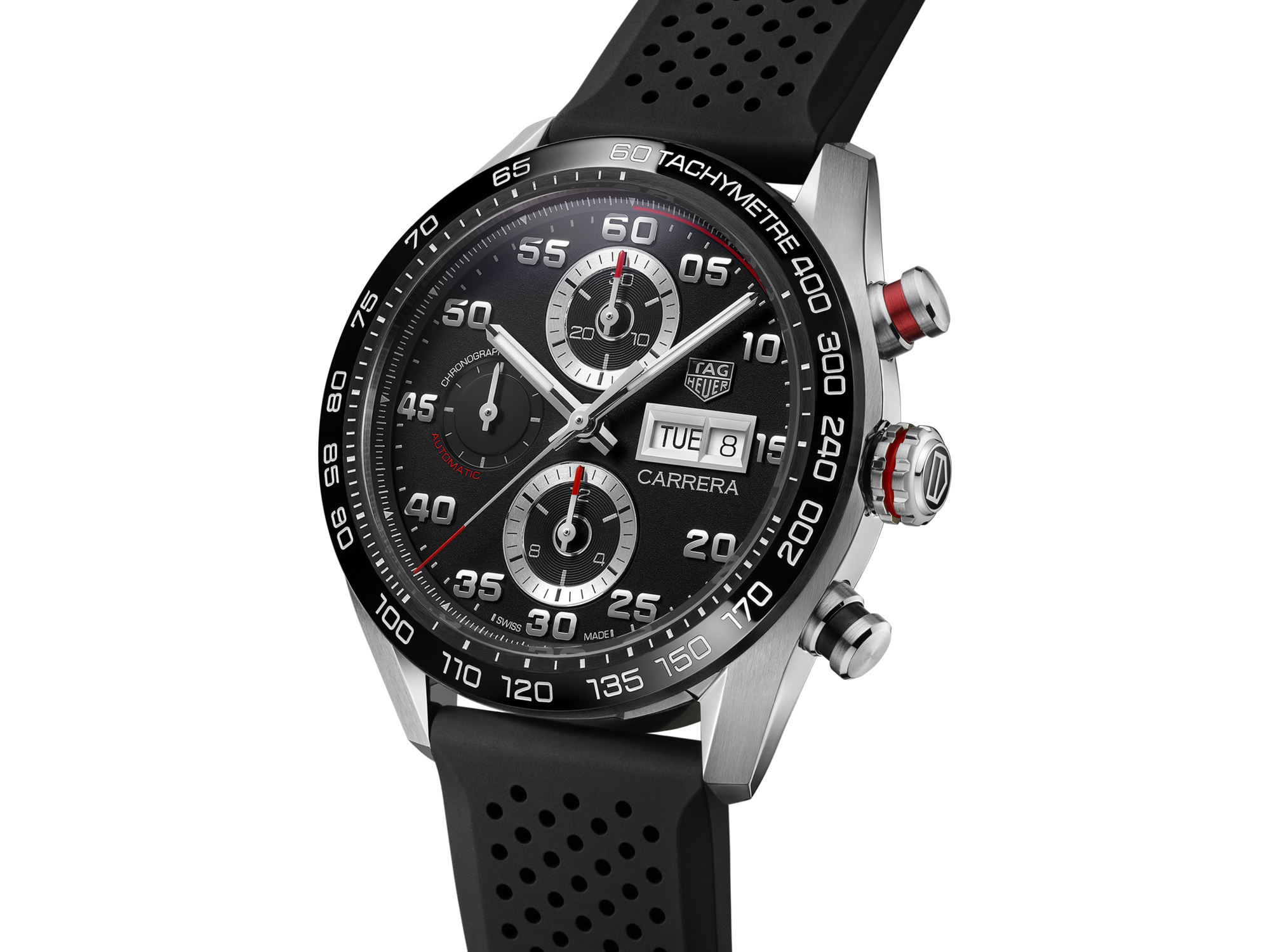 TAG Heuer Carrera Chronograph - Steel & Ceramic - 44 mm | TAG Heuer