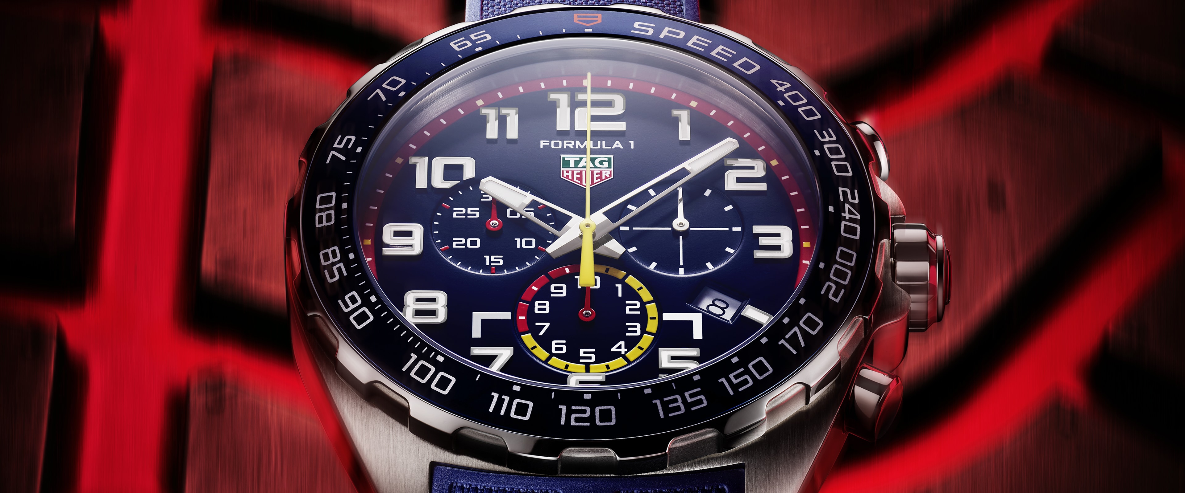TAG Heuer Formula 1 Chronograph x Red Bull Racing - Steel - 43 mm 