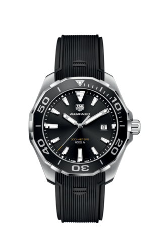TAG Heuer Aquaracer Watch Quartz Men 43 mm - WAY101A.FT6141 | TAG