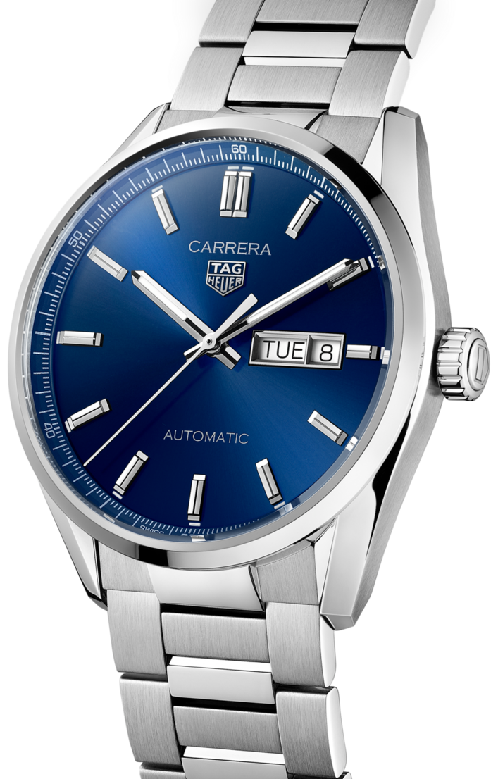Tag Heuer Carrera Automatic Blue Sunray Men's Watch WBN2012.FC6502