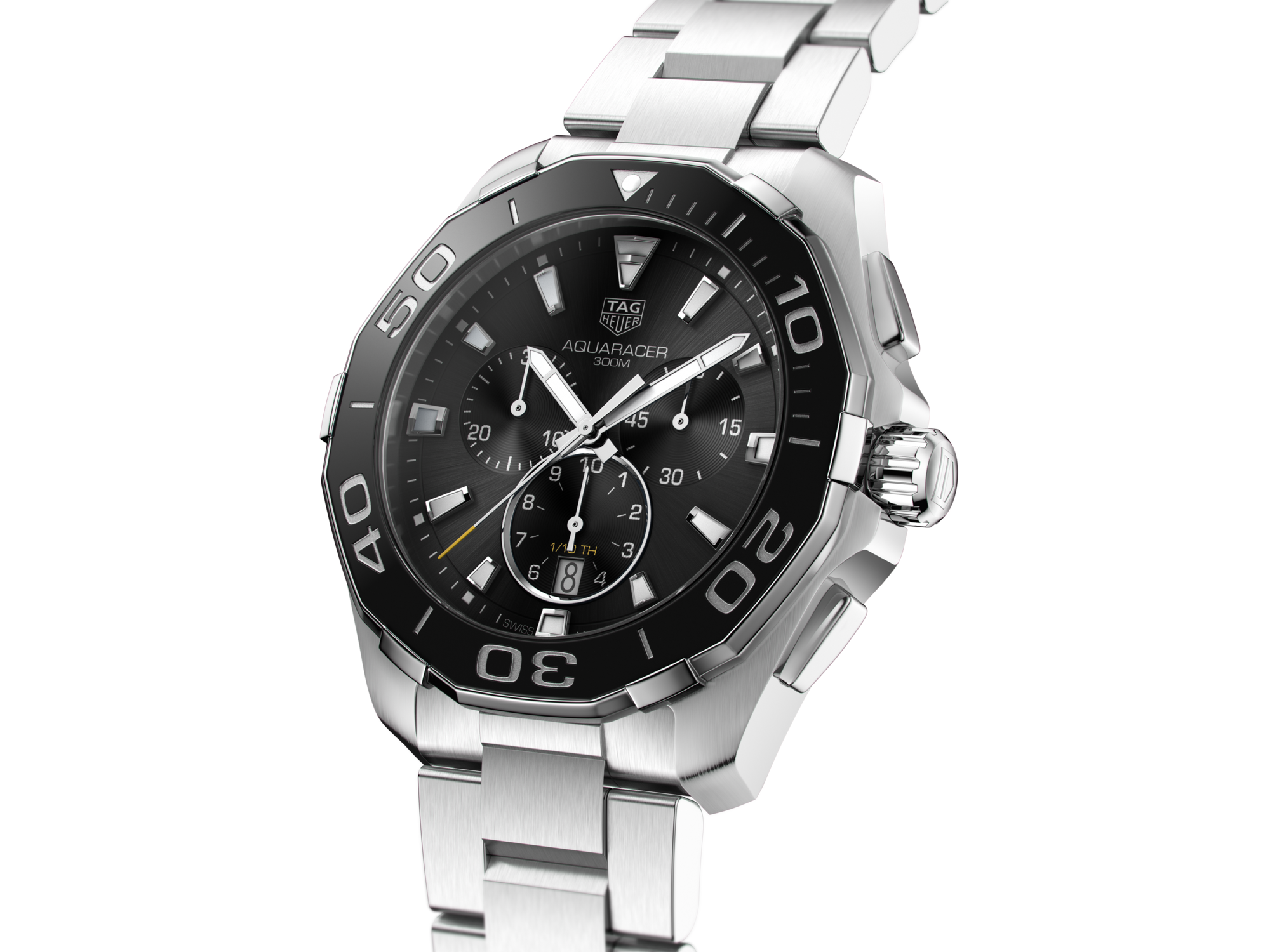 TAG Heuer Aquaracer Chronograph Quartz Men 43 mm - CAY111A.BA0927