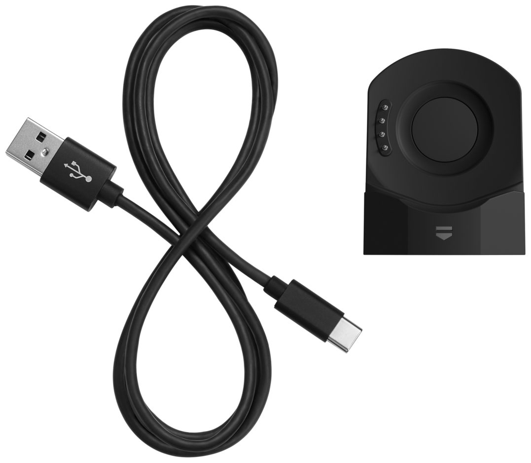 Câble USB-C et base de chargement Calibre E4 de 42 mm 