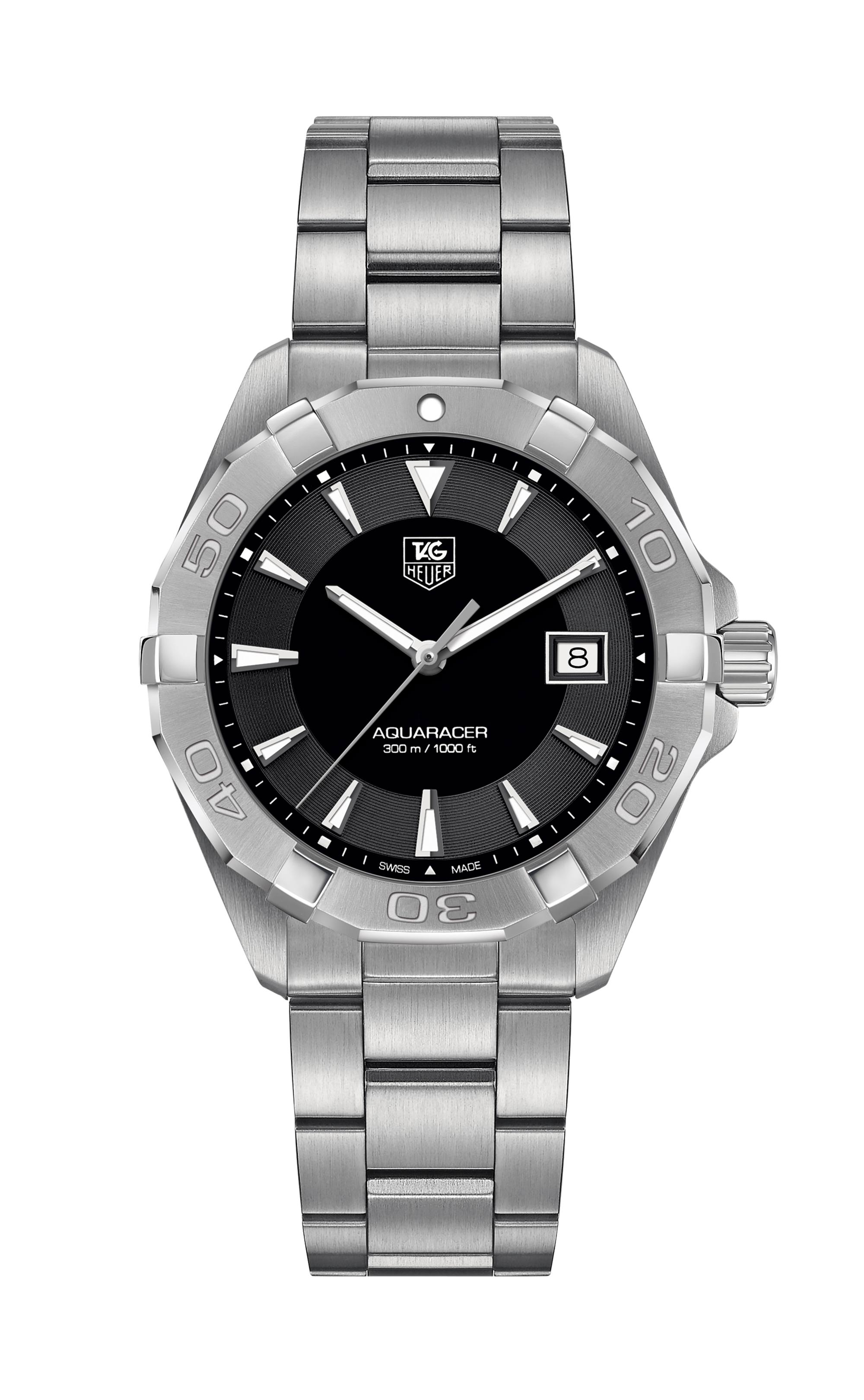 TAG Heuer Aquaracer - Steel and Gold - 41 mm | TAG Heuer US