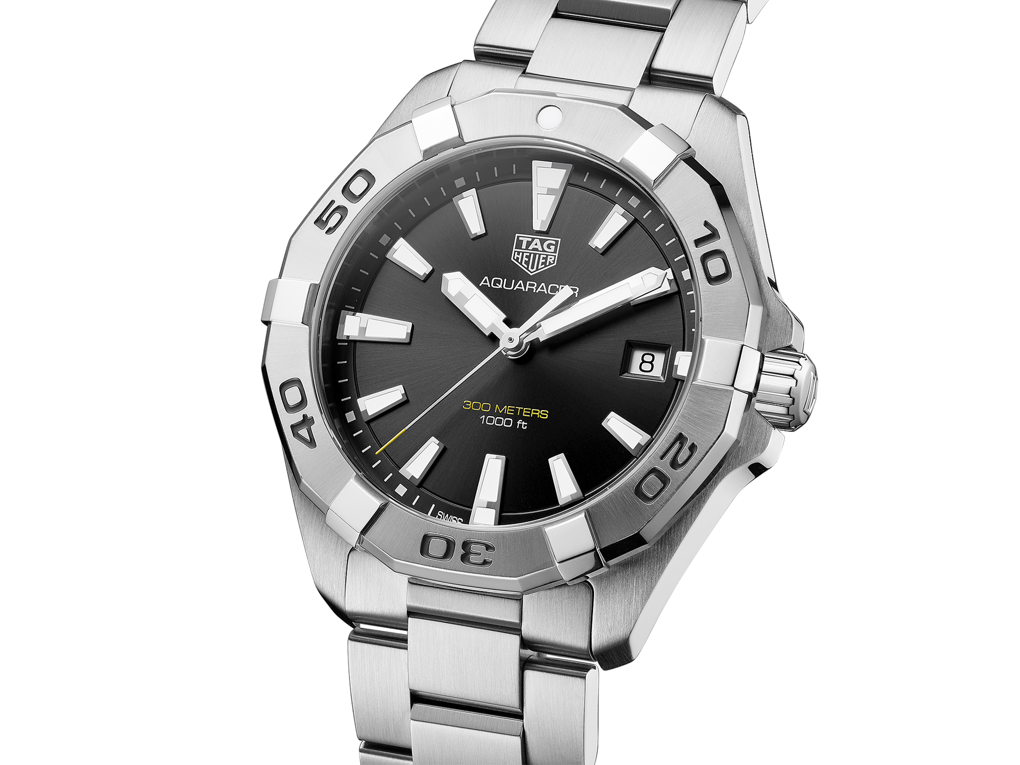 TAG Heuer Aquaracer Watch Quartz Men 41 mm - WAY111A.BA0928