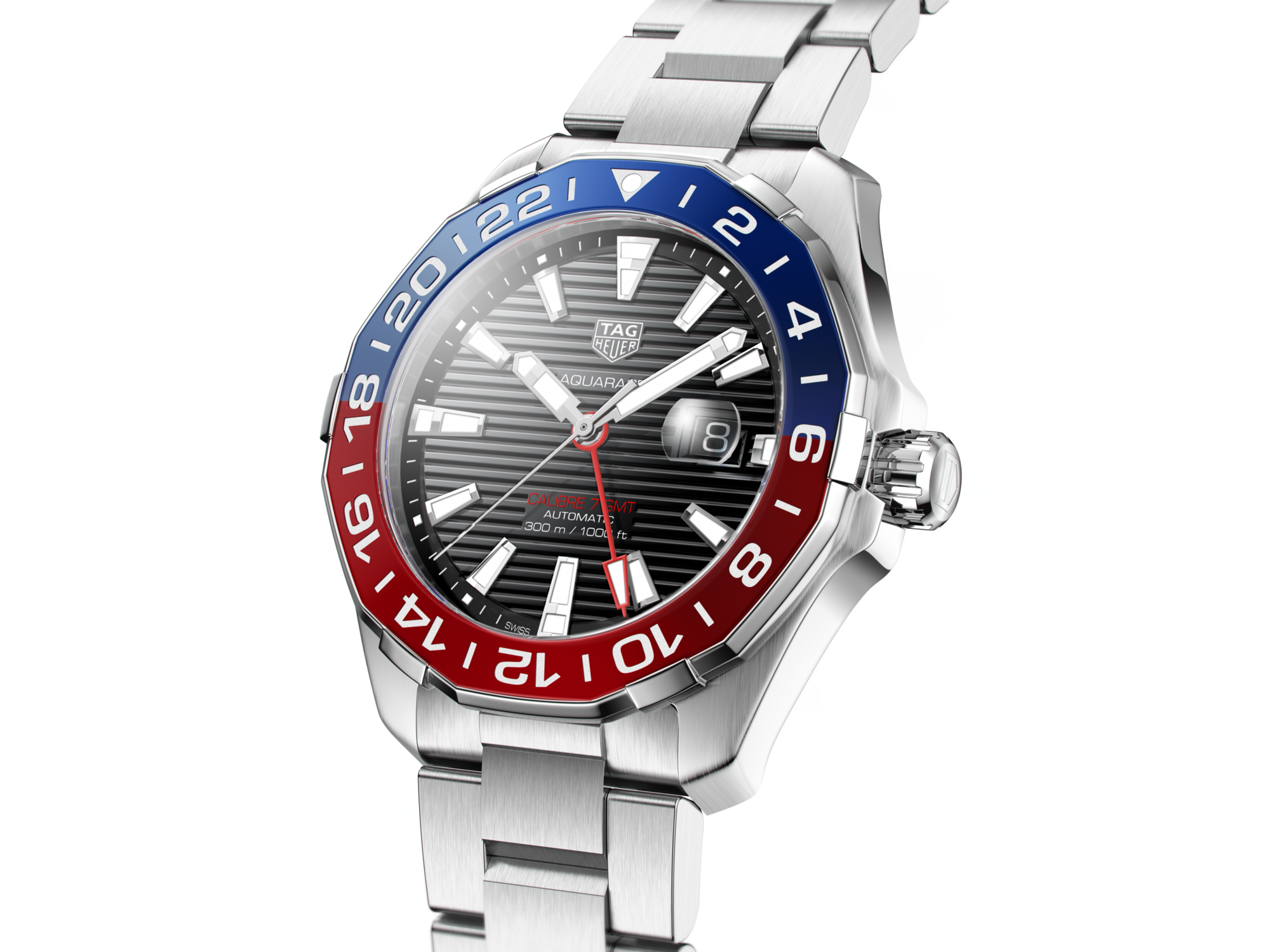 TAG Heuer Aquaracer GMT - Steel - 43 mm | TAG Heuer US