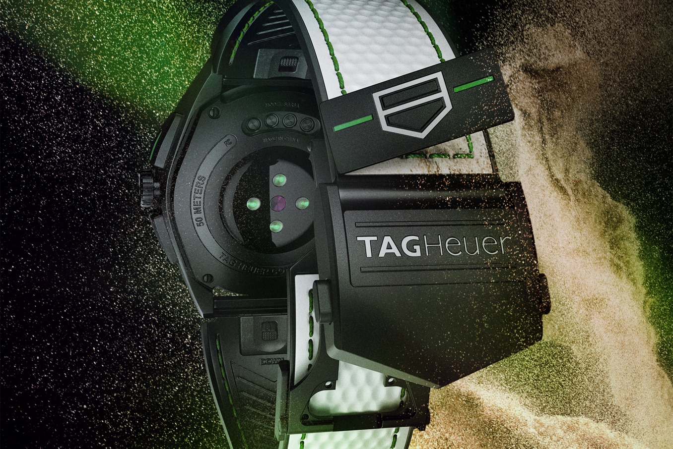 Jogue golfe com o TAG Heuer Connected, Suporte aplicativo Golf