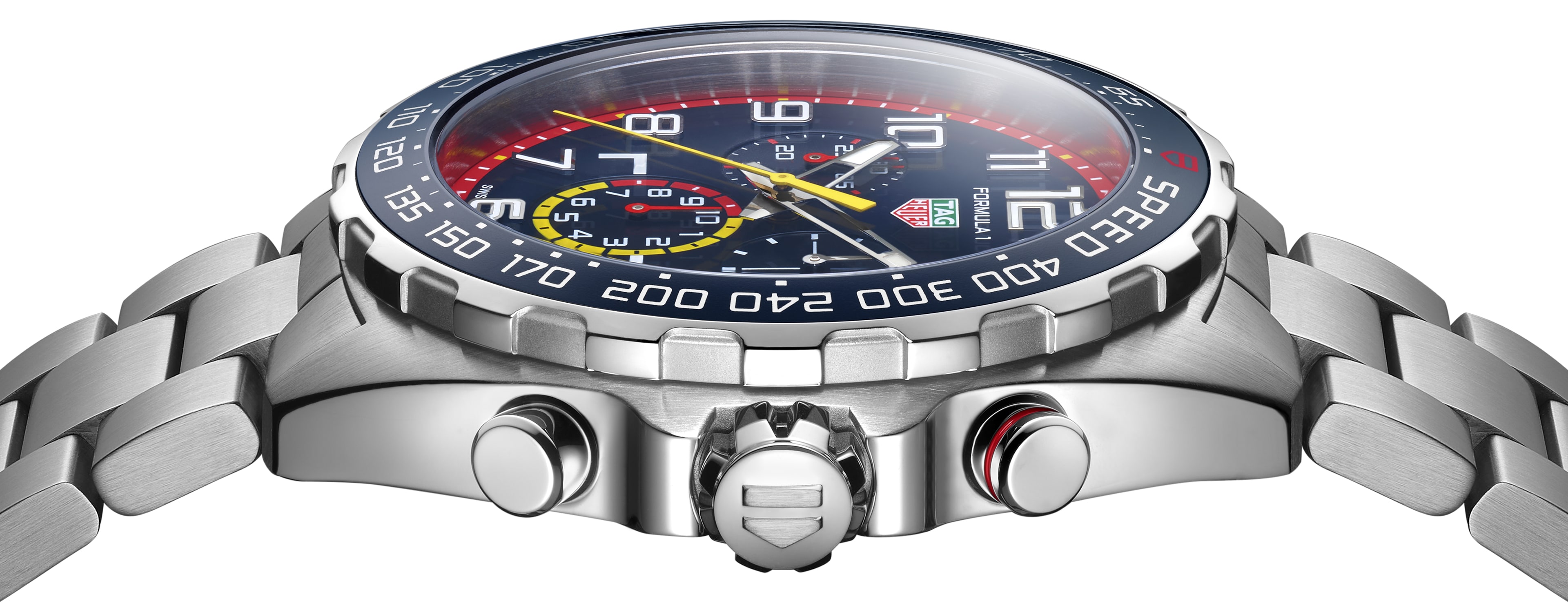 TAG Heuer Formula 1 Chronograph x Red Bull Racing - Steel - 43 mm