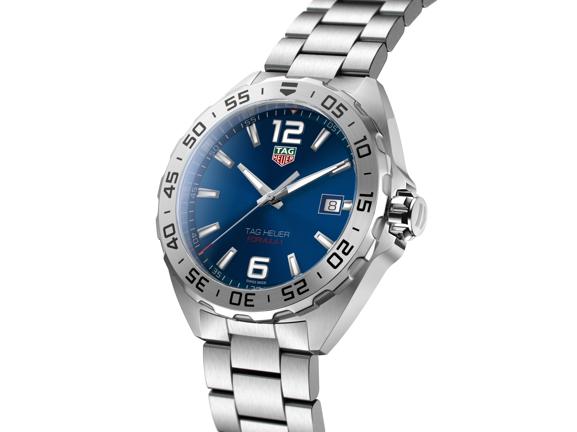 タグ ホイヤー TAG HEUER WAF111C.BA0810 ブラック /ダイヤモンド メンズ 腕時計