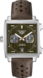 TAG Heuer Monaco Brown FC6466 Steel Green Côtes de Genève