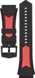 Red and Black Sport Strap Calibre E4 45 mm