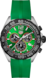 TAG Heuer Formula 1 Green Rubber Steel Green