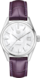 TAG Heuer Carrera Purple Alligator Steel White