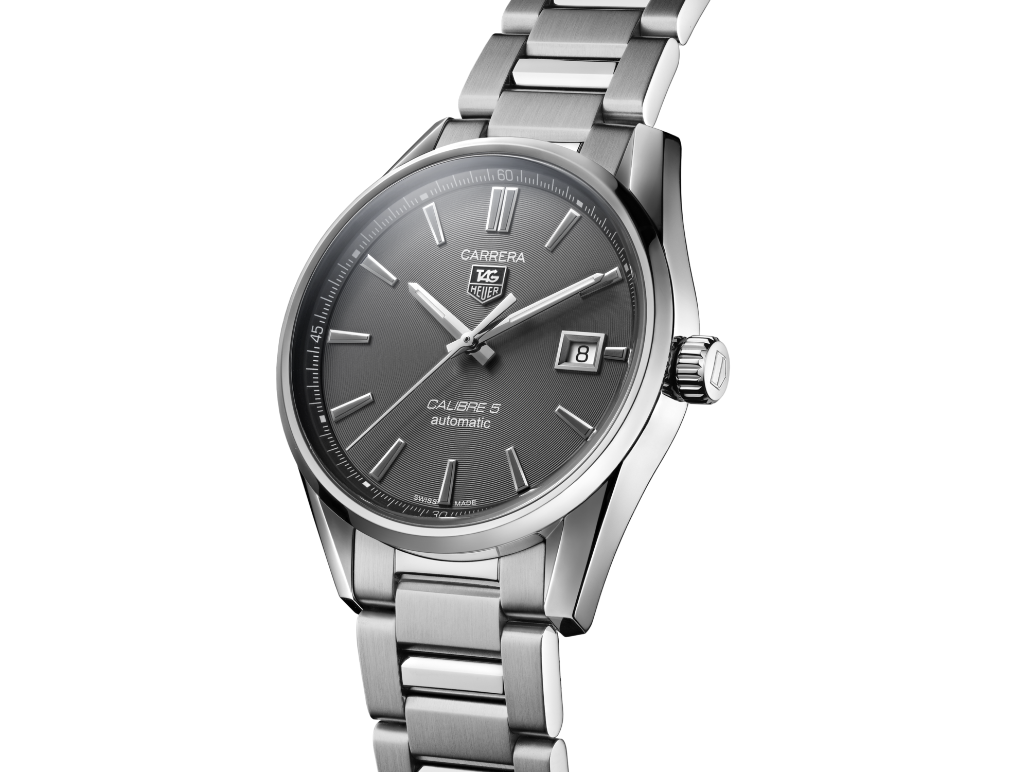 tag heuer calibre 5 automatic watch 39mm