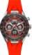 TAG Heuer Carrera Orange Rubber Titanium Red