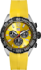 TAG Heuer Formula 1 Yellow Rubber Steel Yellow