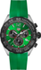 TAG Heuer Formula 1 Green Rubber Steel Green