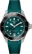 TAG Heuer Aquaracer     Green Rubber Steel Green