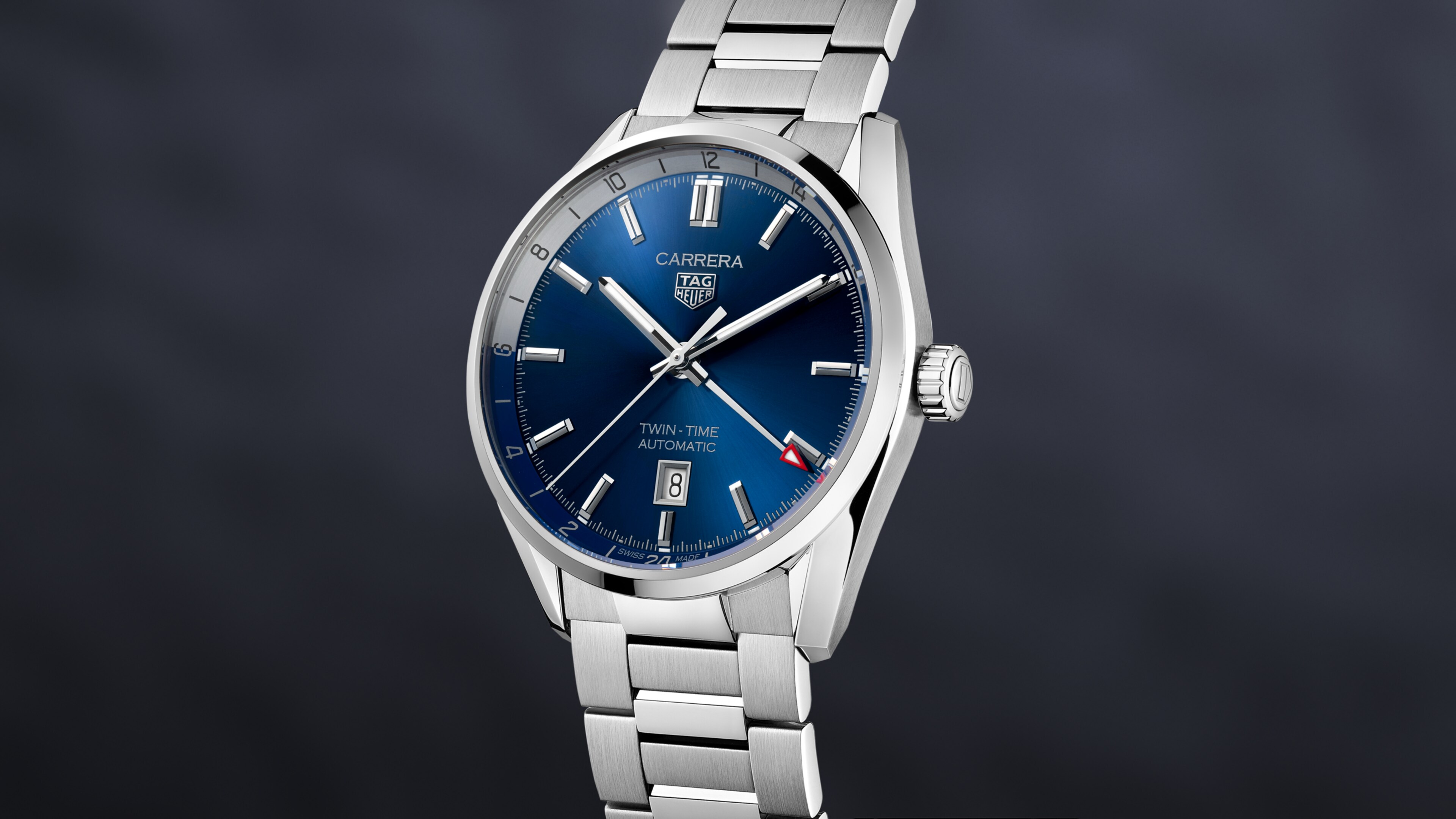 TAG Heuer Carrera Twin-Time - Steel - 41 mm | TAG Heuer US