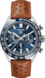 TAG Heuer Carrera Marrón Piel Acero y cerámica Azul