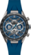 TAG Heuer Carrera Azul Caucho Titanio y cerámica Azul