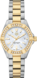 TAG Heuer Aquaracer Sans couleur Plaquée Acier Blanc